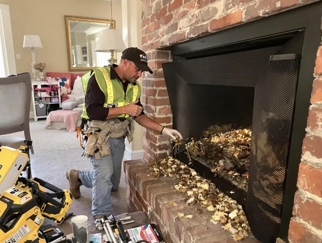 Safe screening installation by San Dimas Chimney Sweep in San Dimas, CA