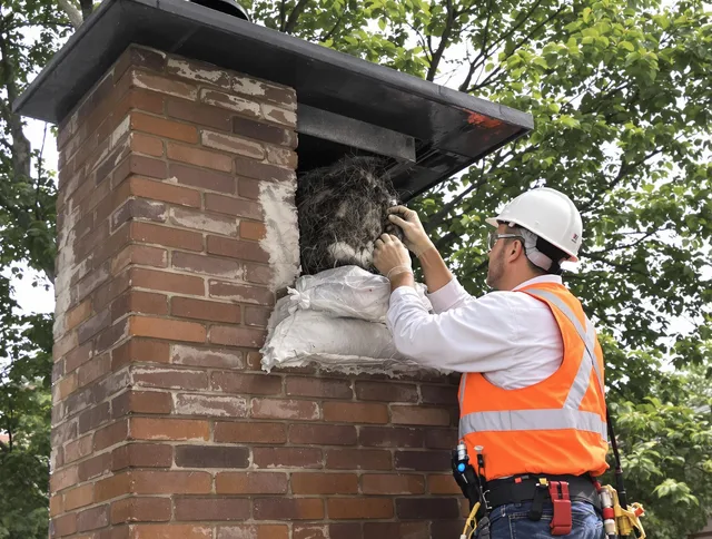 Humane removal of debris and animals by San Dimas Chimney Sweep in San Dimas, CA