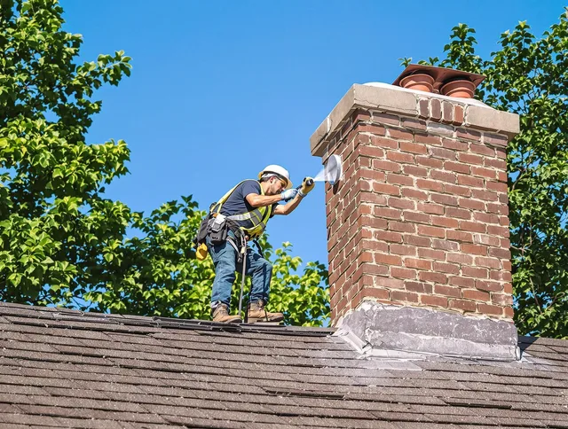 San Dimas Chimney Sweep performing an inspection with advanced tools in San Dimas, CA
