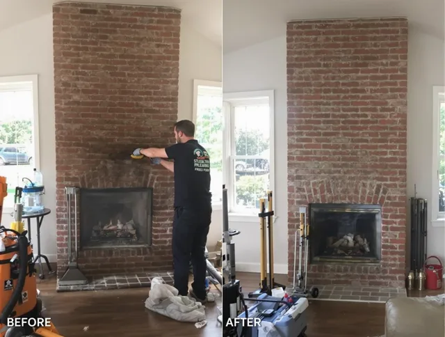 Finished chimney sweeping service by San Dimas Chimney Sweep in San Dimas, CA